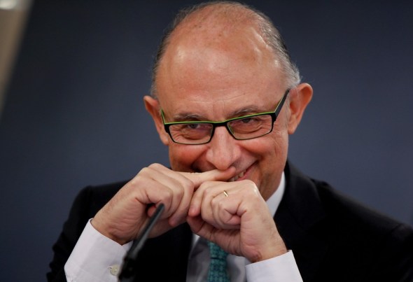 El-ministro-de-Hacienda-Cristobal-Montoro-